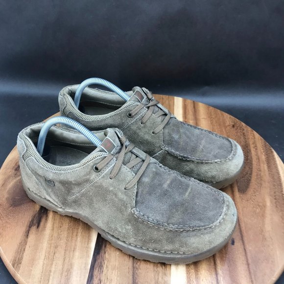 Sperry Other - Sperry Brown Moc Toe Suede Sneakers Shoes Low Top Lace Up Mens Size 11 M